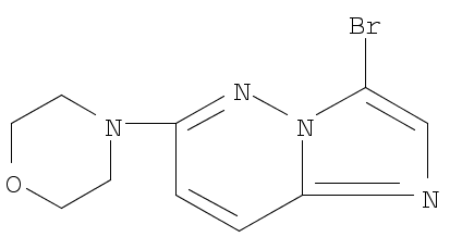 4-(3-Bromoimidazo[1,2-b]pyridazin-6-yl)morpholine cas no. 1012343-72-4 97%